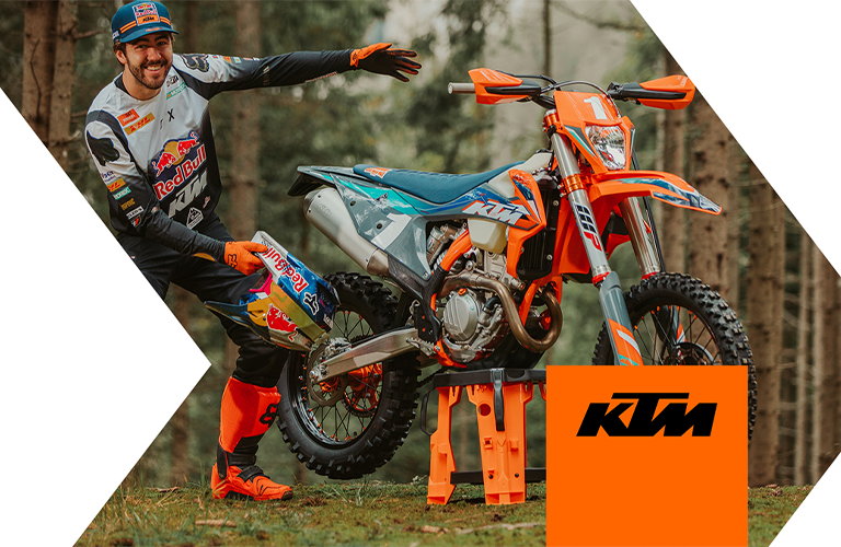 KTM LIFTS THE COVERS ON THE SPECIAL KTM 350 EXC-F WESS MACHINE