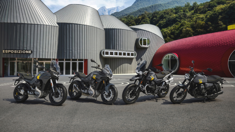 A SPECIAL EDITION CELEBRATING 105 YEARS OF MOTO GUZZI AND HONOURING THE BRAND’S NEW HOME IN MANDELLO DEL LARIO